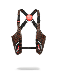 SIDE SHARKS IN PARIS SHOULDER PACK