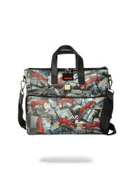 RED LEOPARD MONEY TRAVEL CASE