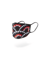 SHARKMOUTH PATTERN MASK (CLASSIC FIT)