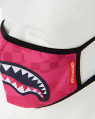 PINK ANIME SHARK FORM-FITTING MASK