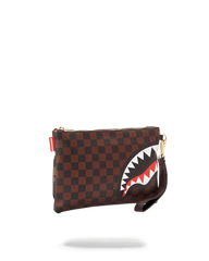 CHECKS IN CAMOFLAUGE CROSSOVER CLUTCH