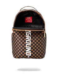 3D MOLDED RUBBER CHECKERED LOGO