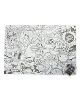 SPRAYGROUND HUGE COLORING POSTER 39"x27" & MARKERS INCLUDED