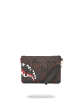 XTC SHARKS IN PARIS CROSSOVER CLUTCH