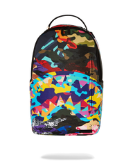 SLICED AND DICED CAMO BACKPACK