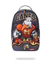 CANES MUSCLE UNIVERSITY OF MIAMI BACKPACK (WITH WARREN SAPP)