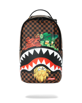 SHARKS IN PARIS CHARACTERS SNEAKIN BACKPACK (DLXV)