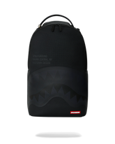 SHARK CENTRAL (BLK ON BLK) BACKPACK (DLXV)