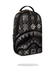 AFRICAN INTELLIGENCE 9 POWER GLYPHICS BACKPACK - SANDFLOWER COLLAB