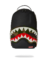 VELCRO SHARK - 3 INTERCHANGEABLE SHARKS BACKPACK (DLXV)