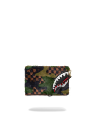 BIG SKY FUR SHARK CROSSOVER CLUTCH