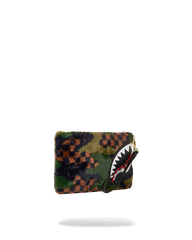 BIG SKY FUR SHARK CROSSOVER CLUTCH