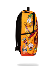 90s NICK CAT DOG SHARK MOUTH DLXSR BACKPACK