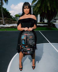 JAMES FIRST CLASS I GOT THESE STAMPS BACKPACK