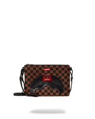 SHARKS IN PARIS CLEAR FOR TAKEOFF CROSSOVER CLUTCH WITH STRAP