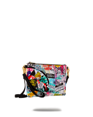 CREATE ANOTHER DAY CROSSOVER CLUTCH W/ SHOULDER STRAP