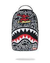 KEITH HARING SKATER SHARK DLXSR BACKPACK