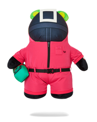 SQUID GAME COLLAB PINK SOLDIERS BEAR BACKPACK