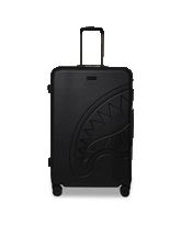 REALITY CHECK SHARKITECTURE FULL-SIZE JETBLACK LUGGAGE (GUNMETAL HARDWARE)