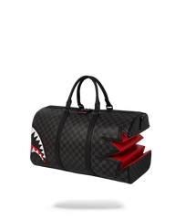 SHARK BITE SHARKS IN PARIS GRAY DUFFLE