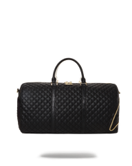 LEVELED UP SPLIT QUILT SHARK DUFFLE