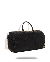 LEVELED UP SPLIT QUILT SHARK DUFFLE