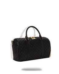 LEVELED UP SPLIT QUILT SHARK MINI DUFFLE