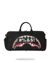 'WHAT THE BEEP' SHARK DUFFLE