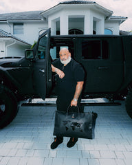 JAMES FIRST CLASS GLOBAL TAKEOFF PYRAMID DUFFLE