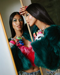 VIVID LIVID AND SPLIVID BACKPACK KEYCHAIN