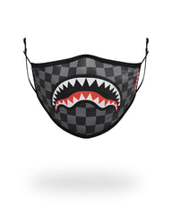 SHARKS IN PARIS (GREY) FORM-FITTING MASK