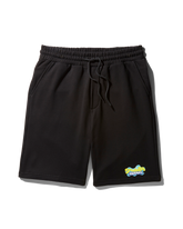 SPONGEBOB KNIT SHORTS (BLACK)