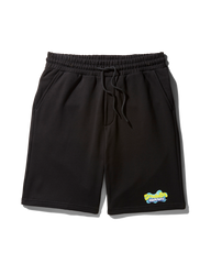 SPONGEBOB KNIT SHORTS (BLACK)