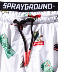 PATCH ALL-IN CORTO SWIM TRUNKS (WHITE)