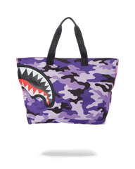 SPLIT CAMO BEACH TOTE