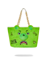PLUSH MONEYBEAR TOTE (GREEN)