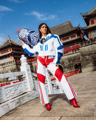 PORCELAIN TIGER PHOENIX SHARK BACKPACK