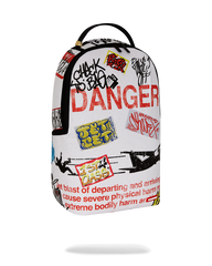 JETBLAST SIGN ON THE RUNWAY BACKPACK