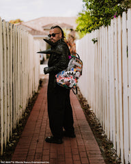 PACMAN LEVELED-UP ART BACKPACK