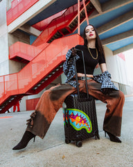 SLIME TAKEOVER HARD SHELL CARRY-ON LUGGAGE