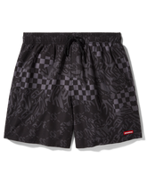 3AM CHECK SWIM SHORTS
