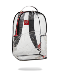 100% CLEAR BACKPACK SHARK