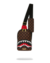 SAWTOOTH SHARKS IN PARIS ONE-STRAP SLING
