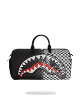 SCRIBBLE DRIBBLE CHECK DUFFLE