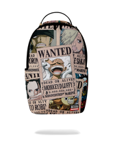 ONE PIECE WANTED SHARK POSTERS BACKPACK