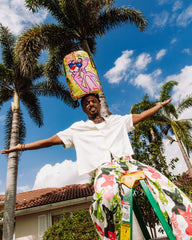 PINK PANTHER DIAMOND SHADES BACKPACK