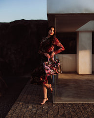 JARDIN DE FLORES TORTUGA TOTE