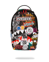 PACMAN LEVELED-UP ART BACKPACK