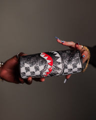 SCRIBBLE DRIBBLE CHECK POUCH