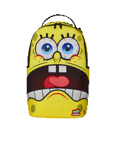 SPONGEBOB EYE POP REMOVABLE EYES BACKPACK